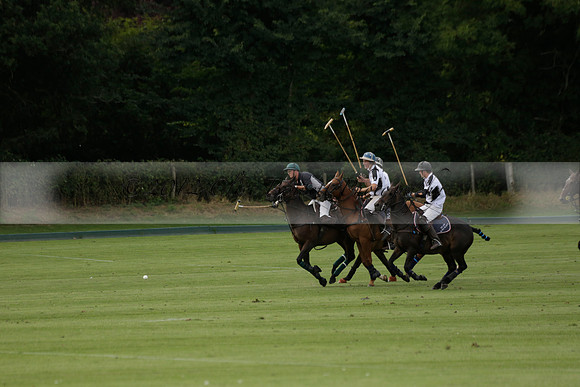 Beau Design v Boscom in an August Rother Cup 4 goal polo match at Cowdray Park Polo Club on Wednesday 07 August 2013