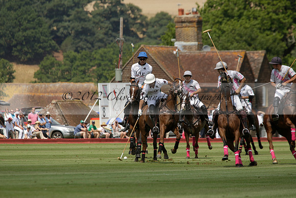 Talandracas v UAE Polo Team in a Veuve Clicquot Gold Cup Polo Match 2013.07.13