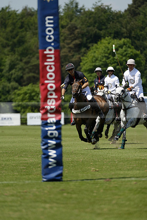 Black Bears v Salkeld in a Cartier Queens Cup polo match 2013.06.05