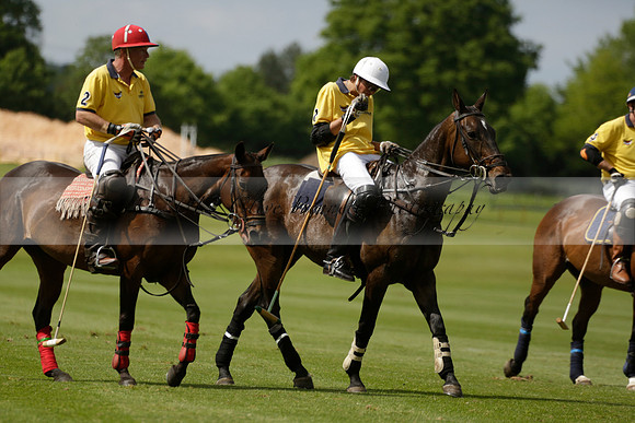 Las Estrellas v Four Quarters Blue in the final of the Jubilee Cup Polo match 2013.06.02