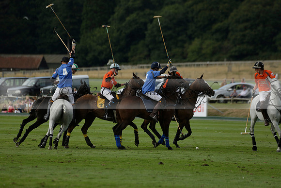 The Junior HPA / Polo Club Gannon 1  polo match and presentations at Cowdray Park Polo Club on Friday 09  August 2013