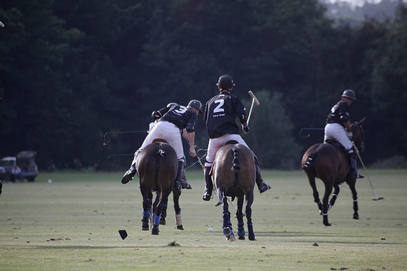 Summit v Combe Place in a West Sussex Cup polo match played on River at Cowdray Park Polo Club on Tuesday 21 August 2012