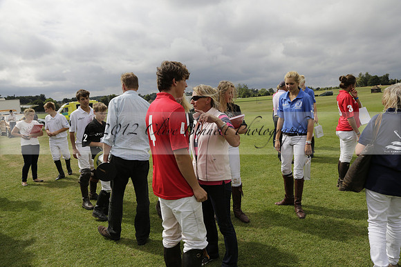 The Colts Cup presentation at Cowdray Park Polo Club on Lawns 2 on Thursday 15 August 2013 2013.08.15