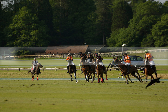 Shoreline v Cowdray Vikings in a Easebourne Cup Semi-final Polo match 2013.06.07