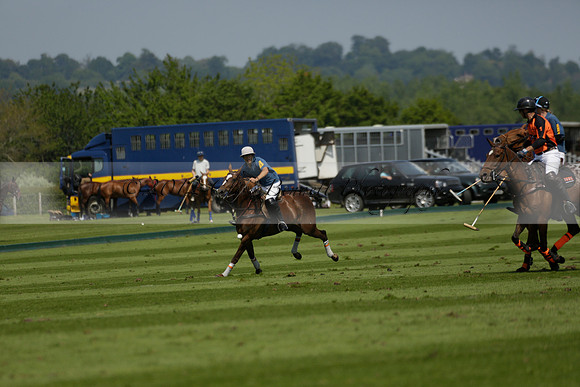 Four Quarters Orange v Montana in a Cicero Cup Polo match 2013.06.06