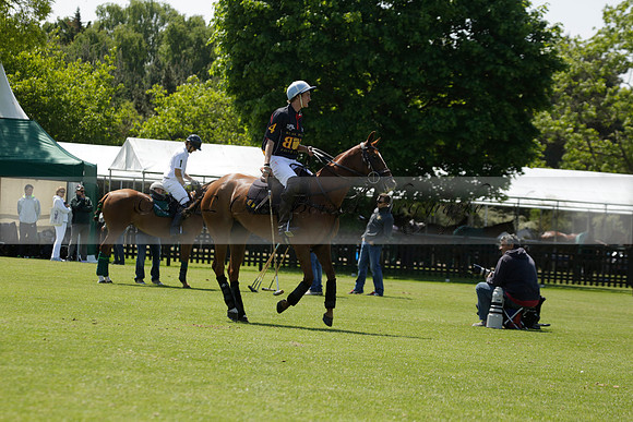 Black Bears v Salkeld in a Cartier Queens Cup polo match 2013.06.05