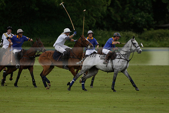 Burningfold v Combe Place in a June 4 Goal Cup polo match 2013.06.11