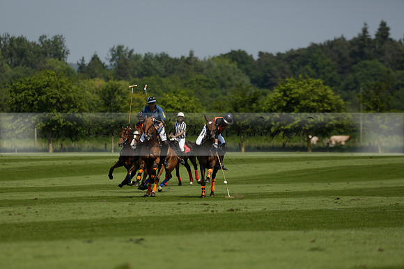 Four Quarters Orange v Montana in a Cicero Cup Polo match 2013.06.06