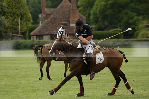 Beau Design v Boscom in an August Rother Cup 4 goal polo match at Cowdray Park Polo Club on Wednesday 07 August 2013