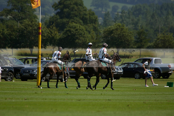 Enigma v Dubai in a Veuve Clicquot Gold Cup Polo Match 2013.07.08