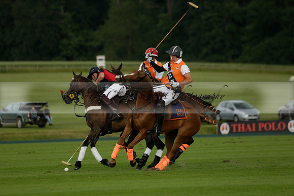 Enigma v Thai Polo in a Veuve Clicquot Gold Cup Polo Match 2013.06.25