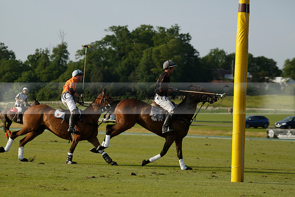 Shoreline v Cowdray Vikings in a Easebourne Cup Semi-final Polo match 2013.06.07
