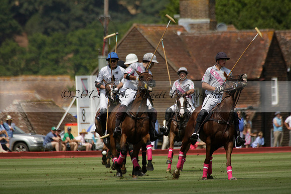 Talandracas v UAE Polo Team in a Veuve Clicquot Gold Cup Polo Match 2013.07.13