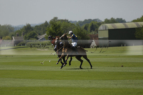 Four Quarters Orange v Montana in a Cicero Cup Polo match 2013.06.06