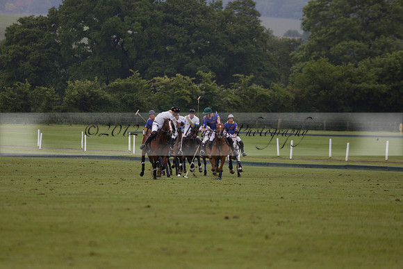 Burningfold v Combe Place in a June 4 Goal Cup polo match 2013.06.11