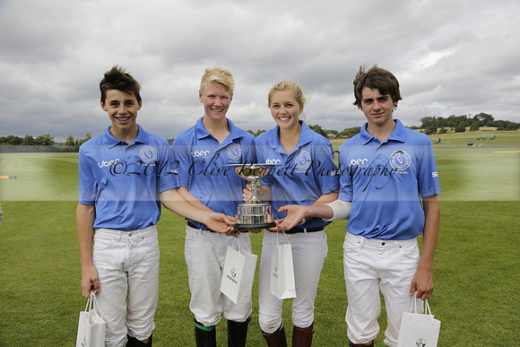 The Colts Cup presentation at Cowdray Park Polo Club on Lawns 2 on Thursday 15 August 2013 2013.08.15