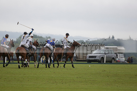 Burningfold v Combe Place in a June 4 Goal Cup polo match 2013.06.11