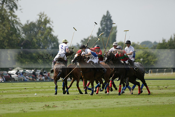 El Remanso v Sumaya in a Veuve Clicquot Gold Cup Polo Match 2013.07.13