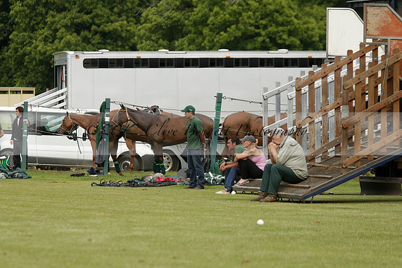 Dubai v La Bamba de Areco in a Veuve Clicquot Gold Cup Polo Match 2013.07.04
