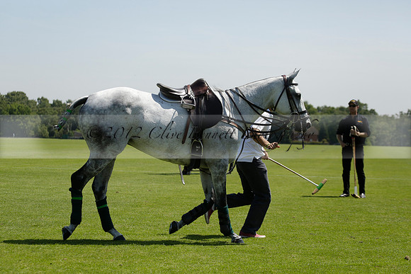 Black Bears v Salkeld in a Cartier Queens Cup polo match 2013.06.05