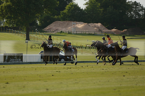 Shoreline v Cowdray Vikings in a Easebourne Cup Semi-final Polo match 2013.06.07