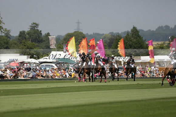 Zacara v Talandracas in a Veuve Clicquot Gold Cup Polo Match 2013.07.18