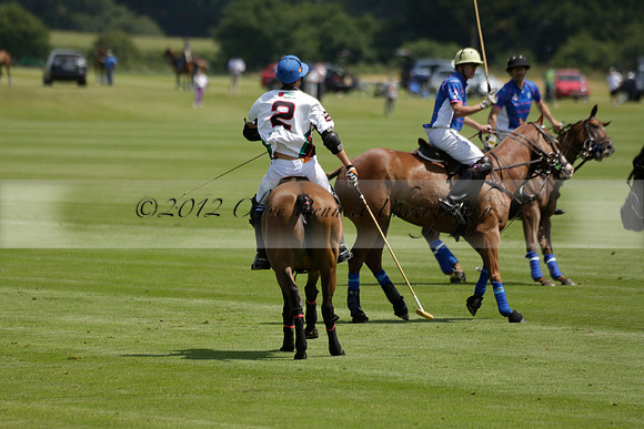 UAE Polo v El Remanso in a Veuve Clicquot Gold Cup Polo Match 2013.07.05