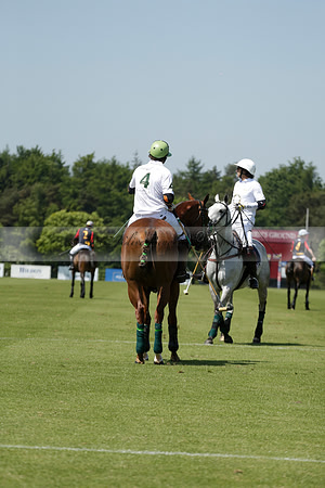 Black Bears v Salkeld in a Cartier Queens Cup polo match 2013.06.05