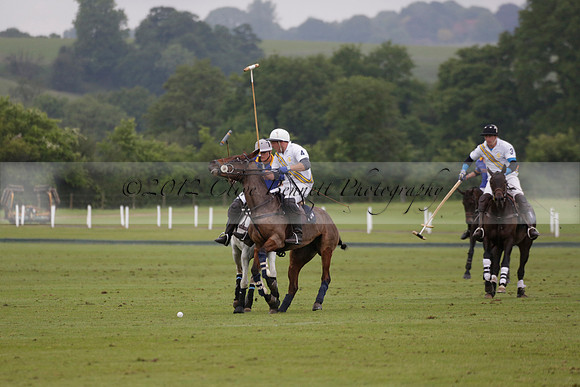 Burningfold v Combe Place in a June 4 Goal Cup polo match 2013.06.11