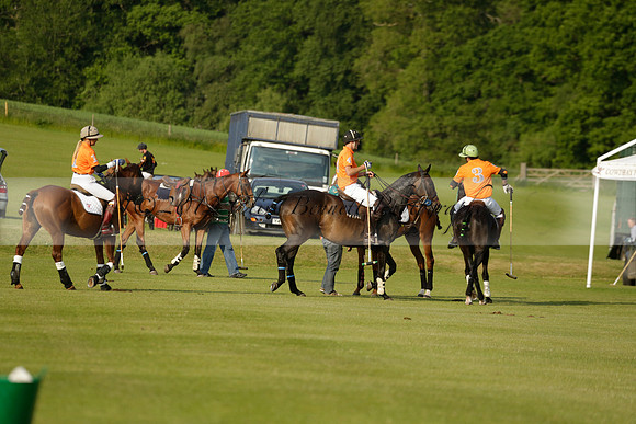 Shoreline v Cowdray Vikings in a Easebourne Cup Semi-final Polo match 2013.06.07