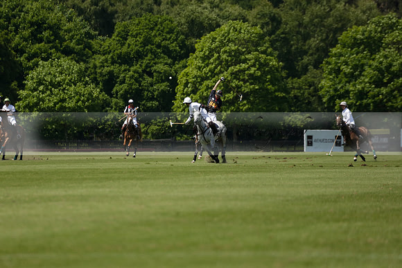 Black Bears v Salkeld in a Cartier Queens Cup polo match 2013.06.05
