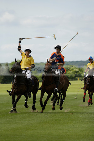 Las Estrellas v Four Quarters Blue in the final of the Jubilee Cup Polo match 2013.06.02