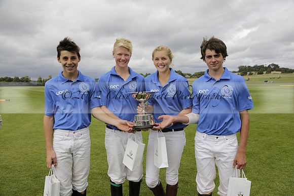 The Colts Cup presentation at Cowdray Park Polo Club on Lawns 2 on Thursday 15 August 2013 2013.08.15