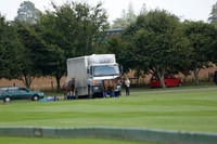 La Tremenda (mauve) v Maiz Dulce (green) in the Brecknock Cup  final polo match. Played at Cowdray Park Polo Club on Sunday 25 August 2013 on Ambersham 1. www.polopictures.co.uk