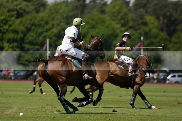 Black Bears v Salkeld in a Cartier Queens Cup polo match 2013.06.05