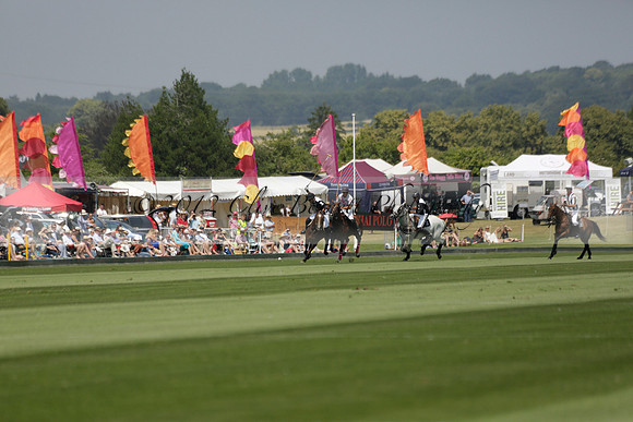 Zacara v Talandracas in a Veuve Clicquot Gold Cup Polo Match 2013.07.18