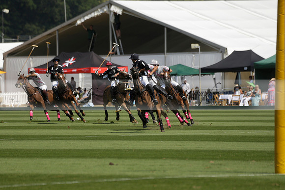 Zacara v Talandracas in a Veuve Clicquot Gold Cup Polo Match 2013.07.18