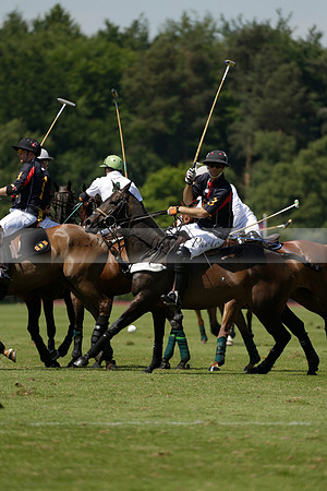 Black Bears v Salkeld in a Cartier Queens Cup polo match 2013.06.05