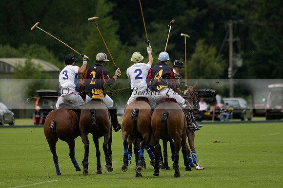 El Remanso v Black Bears in a Veuve Clicquot Gold Cup Polo Match 2013.06.26