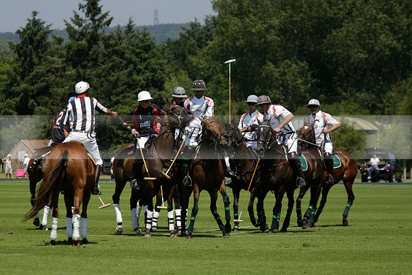 Enigma v Dubai in a Veuve Clicquot Gold Cup Polo Match 2013.07.08
