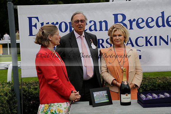 Race 6 Goodwood The British Stallion Studs Turf Club E.B.F. Fillies Stakes. 20130731. Race winner Ribbons owner Elite Racing Club