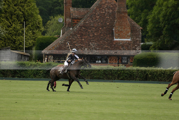 Beau Design v Boscom in an August Rother Cup 4 goal polo match at Cowdray Park Polo Club on Wednesday 07 August 2013