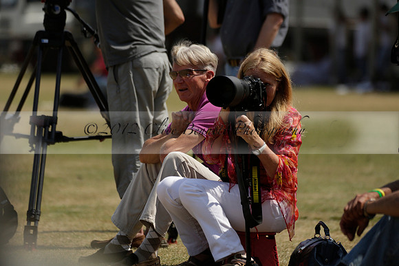 Zacara v Talandracas in a Veuve Clicquot Gold Cup Polo Match 2013.07.18