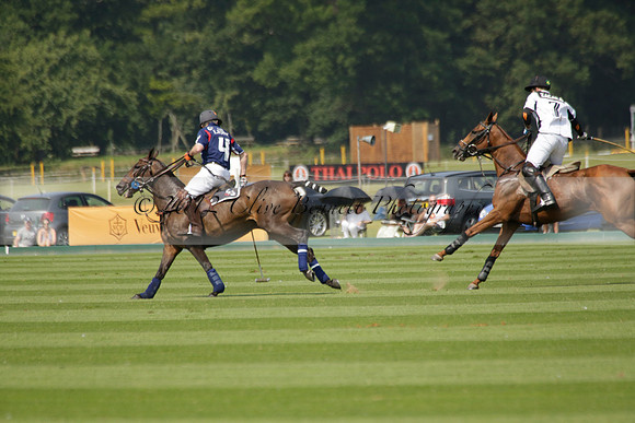 Zacara v Les Lions in a Veuve Clicquot Gold Cup Polo Match 2013.07.06