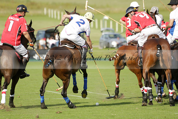 El Remanso v Emlor in a Veuve Clicquot Gold Cup Polo Match 2013.06.30