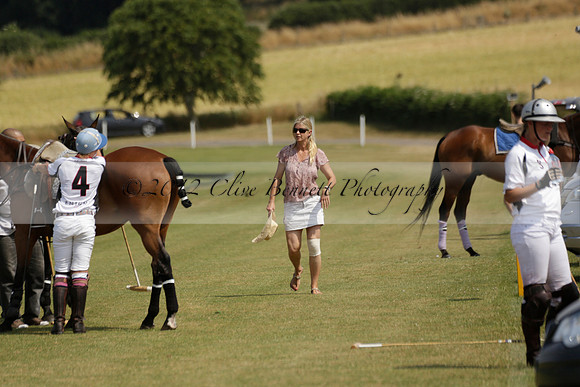 Cowdray Vikings v Enigma in a Bloom British Ladies Open Championship Polo match 2013.07.17