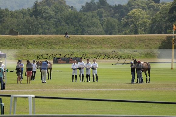 Cowdray Vikings v Enigma in a Bloom British Ladies Open Championship Polo match 2013.07.17