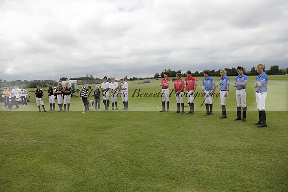 The Colts Cup presentation at Cowdray Park Polo Club on Lawns 2 on Thursday 15 August 2013 2013.08.15