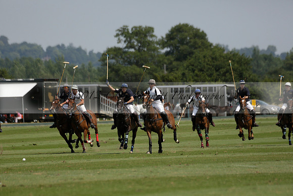 Silver Fox v Wintershall in a July 4 Goal Polo match 2013.07.17