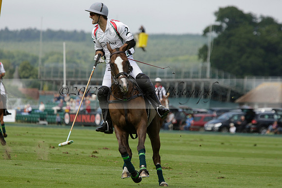 Dubai v La Bamba de Areco in a Veuve Clicquot Gold Cup Polo Match 2013.07.04